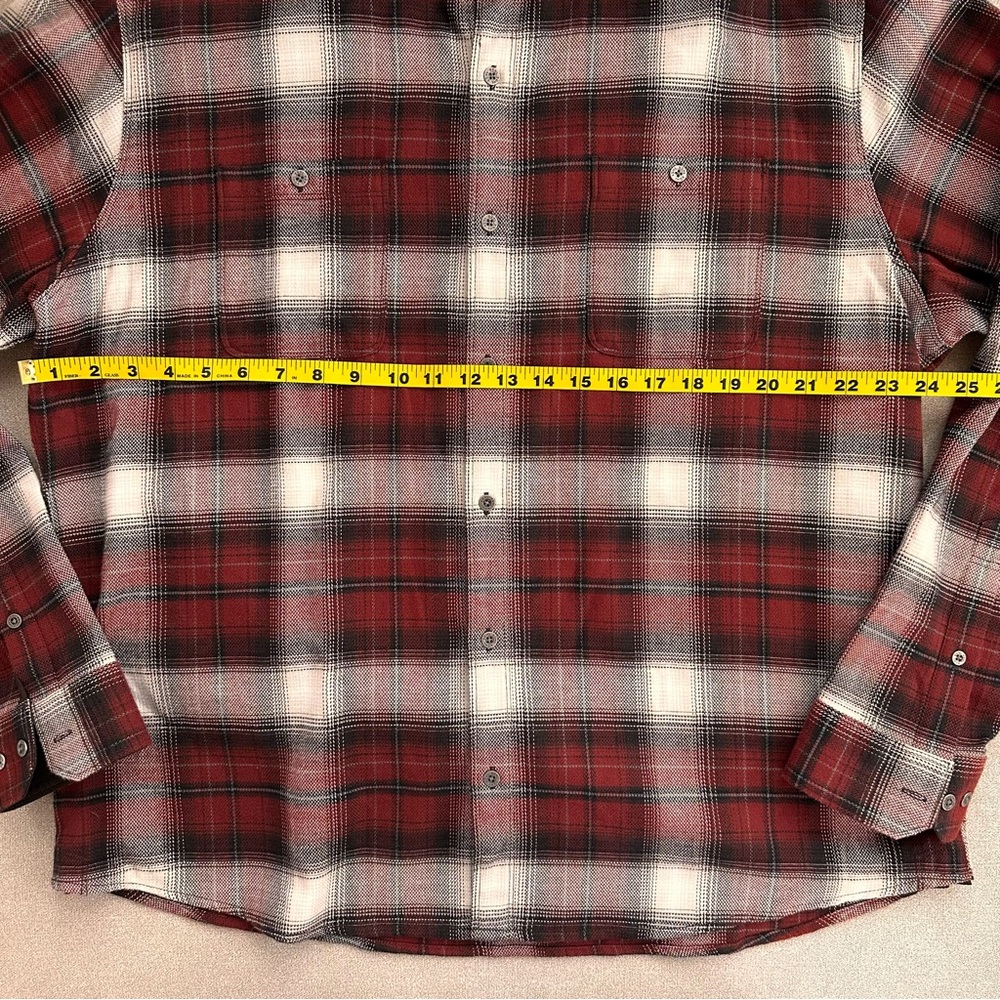 SOLD Kuhl Law Flannel Button Down. XXL. Red/White Plaid. - Picture 6 of 11
